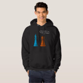 Barely Chess Tower Hoodie (Voorkant volledig)