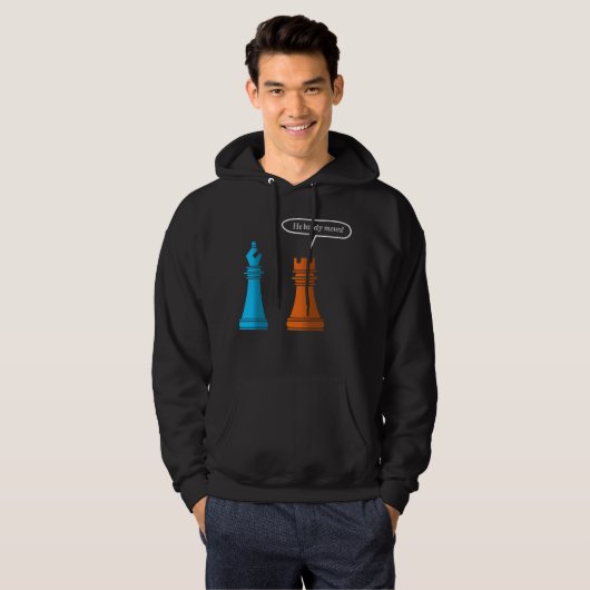 Barely Chess Tower Hoodie (Voorkant volledig)