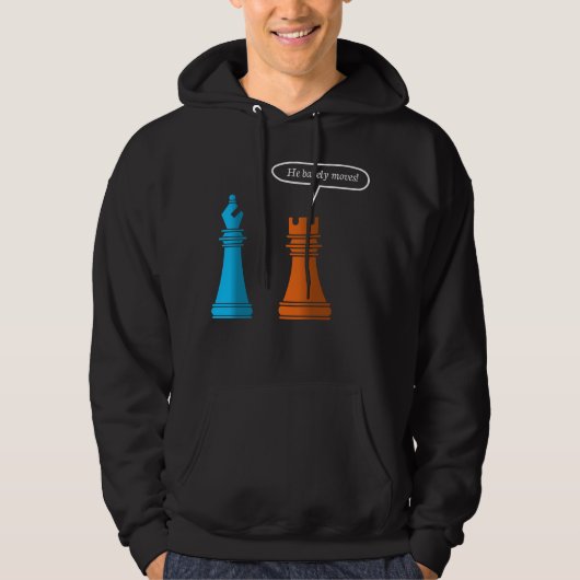 Barely Chess Tower Hoodie (Voorkant)