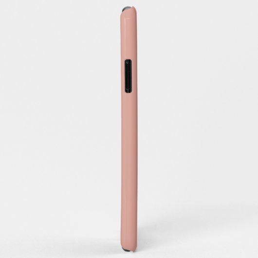 Barely Pink Personalized Case-Mate iPhone Case (Achterkant/rechts)