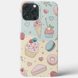 Barely There – Sweet Cakes voor design iPhone 13 Pro Max Hoesje