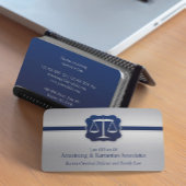 Barème de droit Carte de visite élégant