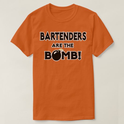 Barenders zijn de bomb t-shirt (Design voorkant)