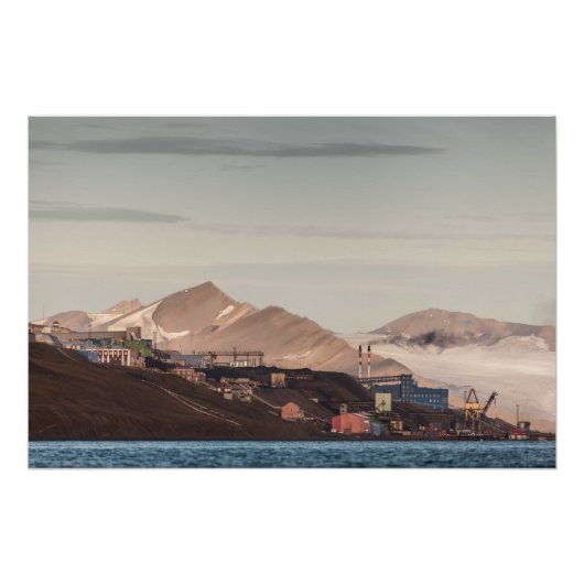 Barentsburg Svalbard Perfect Poster (Voorkant)