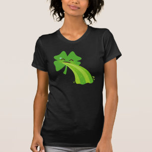 Barfing Shamrock T-shirt