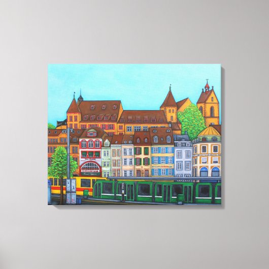 Barfusserplat Rendez-vous Canvas Print (Voorkant)
