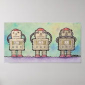 BargasArtworks Robots Print (Voorkant)