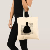 BargasArtworks "Yoga" Bag Tote Bag (Voorkant (product))