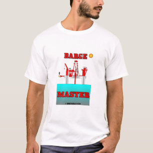 Barge Master,Oil Rig T-Shirt,Boorstenen,Olie,Gas T-shirt