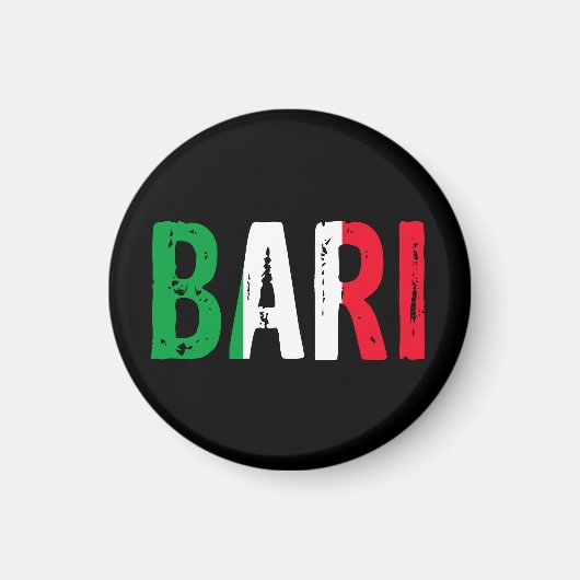 Bari Italië Magneet (Voorkant)