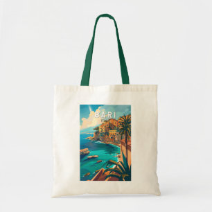 Bari Italië Reizen Kunst Vintage Tote Bag