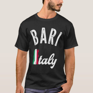 Bari Italië Vakantie Souvenir - Retro Bari T-shirt