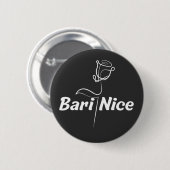 Bari Nice-toets Ronde Button 5,7 Cm (Voorkant /achterkant)