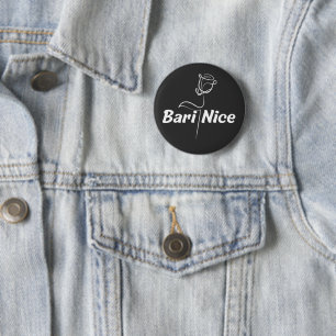 Bari Nice-toets Ronde Button 5,7 Cm