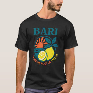Bari Regione Puglia Italië Citroen Vintage Italië T-shirt