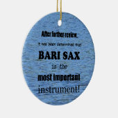 Bari Sax Belangrijkste instrument keramische benam Keramisch Ornament (Rechts)