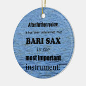 Bari Sax Belangrijkste instrument keramische benam Keramisch Ornament (Links)