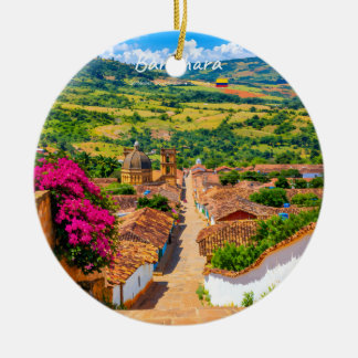 Barichara, Colombia - Koloniaal dorpsdal Keramisch Ornament