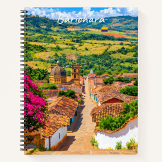 Barichara, Colombia - Koloniale Stad Valley Spiral Notitieboek