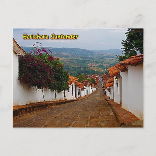 Barichara Santander Colombie Carte postale (Devant)