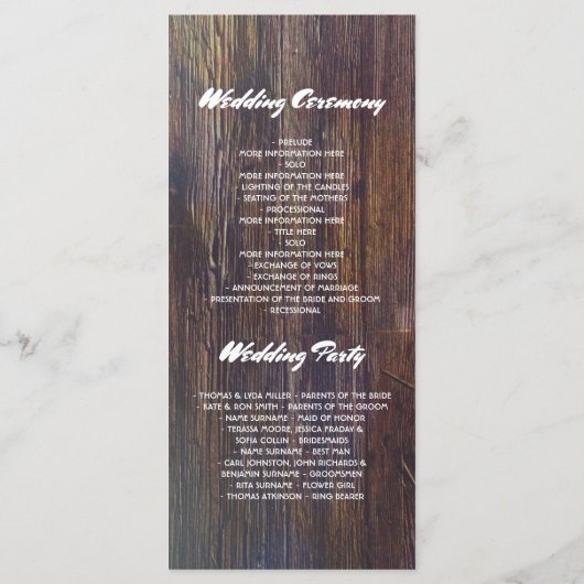 Baril de chêne Rustique Grange Programmes de respi (Dos)