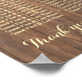 Baril en bois rustique Tableau de mariage personna (Coin)