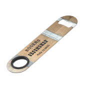 Baril Whiskey Groomsman personnalisé (Devant angulaire)