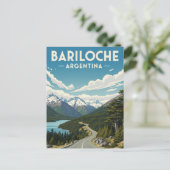 Bariloche Argentinië Reizen Briefkaart (Staand voorkant)