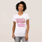 Baripediatrische chirurgische chirurgische roze Gi T-shirt (Voorkant volledig)
