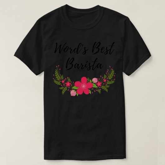 Barista 16 t-shirt (Design voorkant)