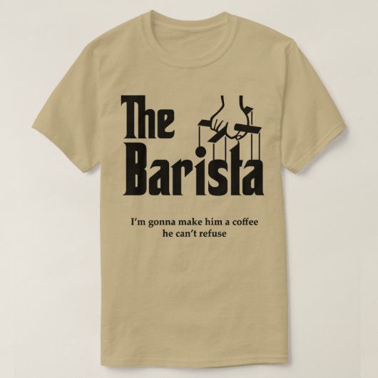 Barista 7 t-shirt (Design voorkant)