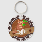 barista apronscoffee mugs apronsapronsdesign your  sleutelhanger (Achterkant)