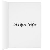 Barista Cat Café Peinture Fun Folk Art (Intérieur (Droit))