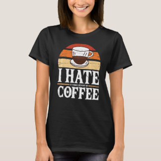 Barista Coffee Drinker T-shirt