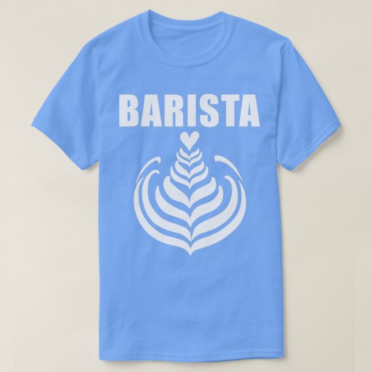 Barista Coffeemaker Coffee Beans T-shirt (Design voorkant)
