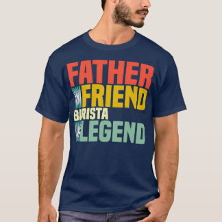 Barista Fathers Dag Barista T-shirt