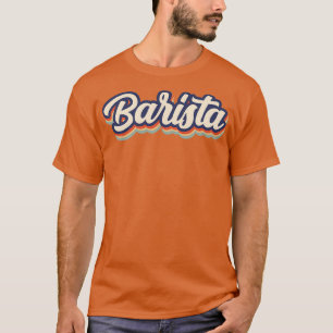Barista  kleuren t-shirt