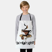 Barista Schort (Gedragen)