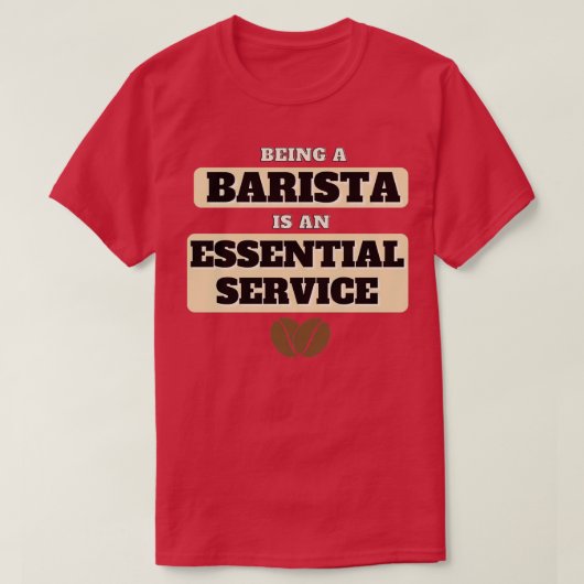 Barista Services T-shirt (Design voorkant)