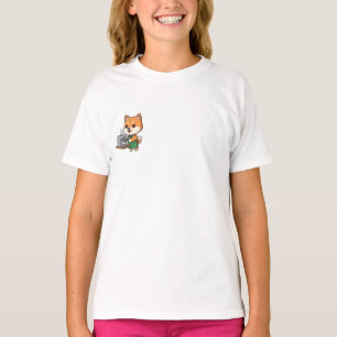 Barista Shiba Inu Espresso Kinderen T-shirt