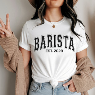 Barista-shirt, nieuw sweatshirt voor barista-koffi