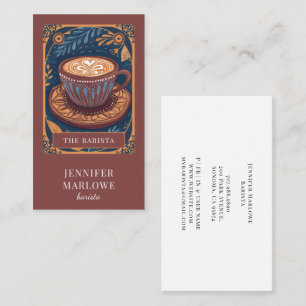 Barista Tarot Visitekaartje