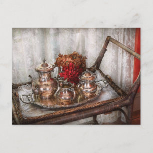 Barista - Theeset - Ochtendthee Briefkaart