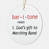 Baritondefinitie Keramisch Ornament (Links)