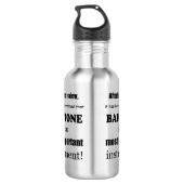 Baritone - Belangrijkste instrument Waterfles (Achterkant)