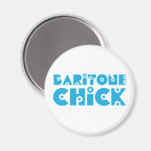 Baritone Chick Magneet (Voorkant / Achterkant)