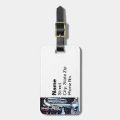 Baritone Horn voor parade Bagagelabel (Voorkant verticaal)