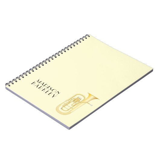 Baritone Musicien Groupe Carnet enseignant (Côté gauche)