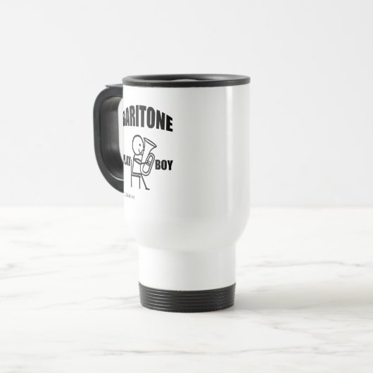 Baritone Play Boy Travel Mug (Devant gauche)