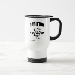 Baritone Play Boy Travel Mug